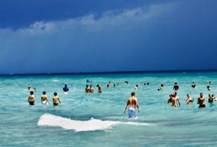 Bathers, Coming & Going