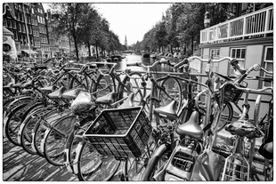 Canal Bridge Bike Rack