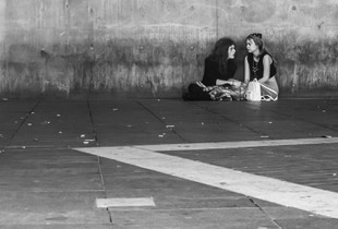 At Manchester Piccadilly Gardens 1
