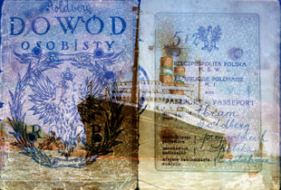 A Family History # 5.                                   Double exposure in camera.