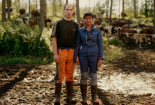 Håkan and Thongluk, Högås, Sweden, 2008