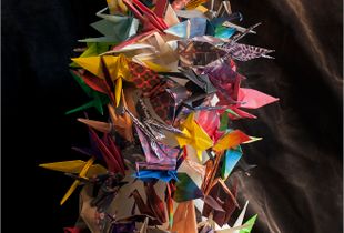 Cylinder, Paper birds,