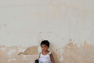 A Girl, Agra, India
