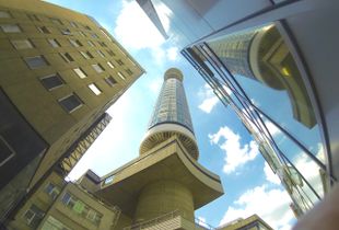 The Telecom Tower From Below
