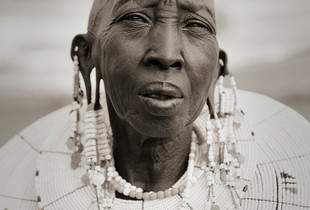 Portrait of a Maasai Woman, I