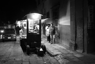 Taco stand