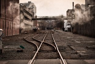 Disappearance of the time traveling train
