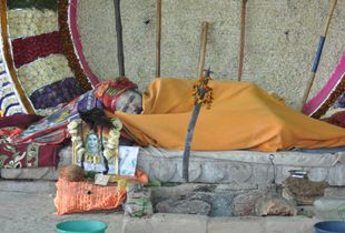 Sadhu during the Khumbamela 2013