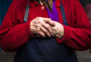 Anna's hands
