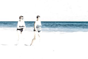A stroll at the beach