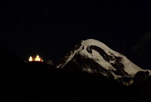 Trinity Church and Mt Mkinvari