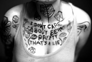 I Dont Care About Being Pretty