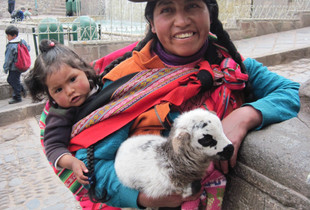 Mother & Child + Kid - Cusco, Peru