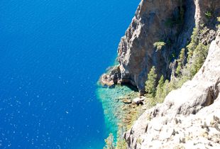 Glacier water