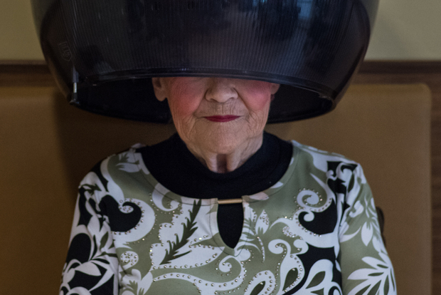 Hairdryer Lady