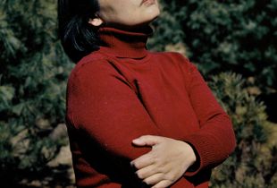 My mother on the prairie