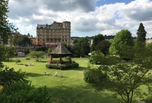 Parade Gardens in Bath, UK