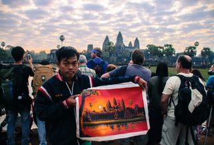 Hunting sunrise in Angkor Wat 2014