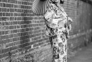 Yukata at Shinagawa,Japan