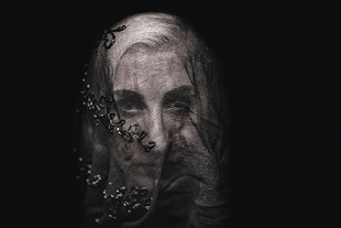 Woman with a veil