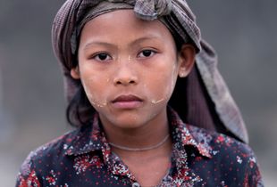 Young Brick Factory Worker