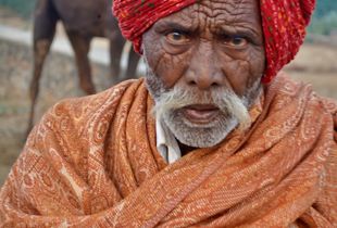 Old Rajasthani Man at Pushkar Camel Fair