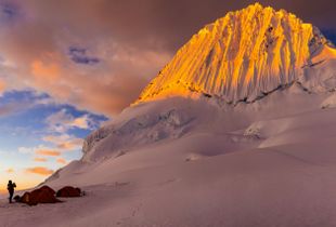 Alpamayo High Camp Sunset