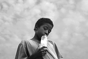 Boys and clouds