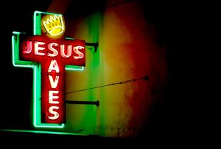 "Jesus Saves"