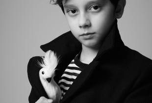 Boy with Parrot