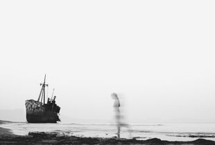 A graveyard boat full of memories hidden