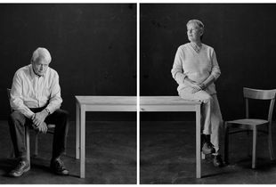 Mama & Papa, pigment print, 140 x 240 cm