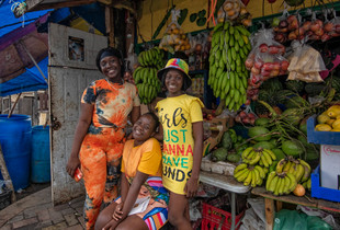 Market Smiles & Colours, Browns Town, Jamaica