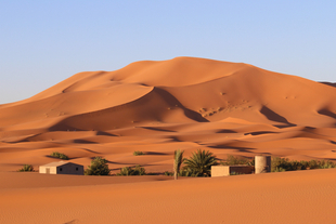 Amanecer en el desierto