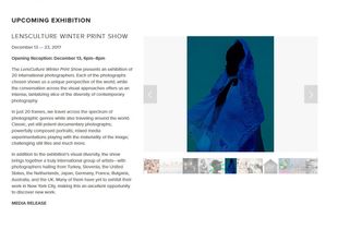 LensCulture Winter Print  Show