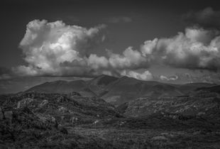 Skiddaw Overshadowed By Cloud