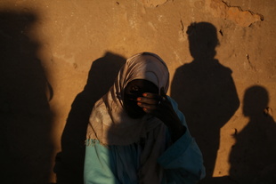 Nubians at sunset