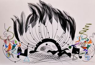 Tilled Dream With Sleeping Cat 1