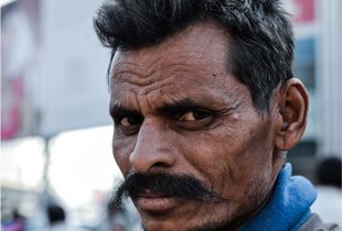 Portrait of a small town man.