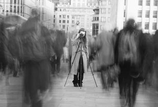 Self-Portrait on London Bridge