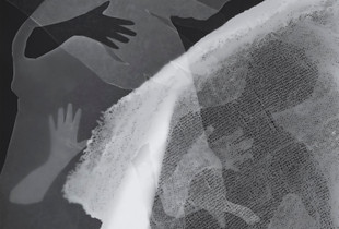 Subconscious Narratives (Troibaritz) - dyptich, 2021photogram, silver gelatin print, 30.5 x 24 cm