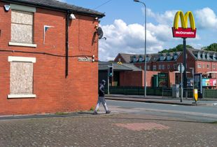 Liverpool Road (A58) Platt Bridge, Wigan, Greater Manchester, 13 August 2019