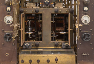 Untitled (Detail of Marconi Shortwave Radio)