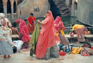 Hindi Women Bathing