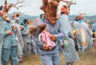 Danza de los Pukes, Michoacan, Mexico