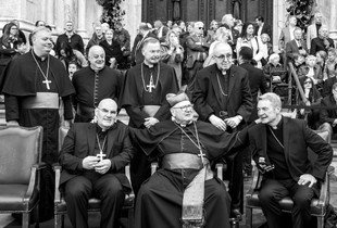 A gaggle with the Cardinal