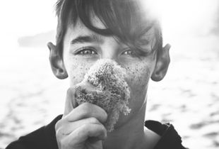 Sponge on freckles