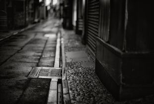 Unchanged Kyoto-rainy path