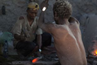 Men in the Forge Work #4