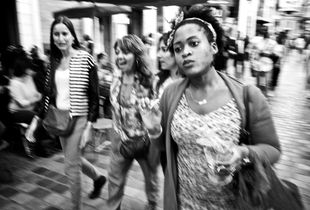 Girl on rush